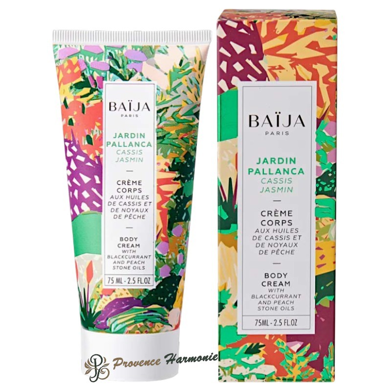 Body Cream Cassis Jasmine Jardin Pallanca Baïja – 75 ml