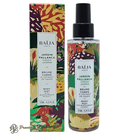 Body Mist Cassis Jasmine Jardin Pallanca Baïja