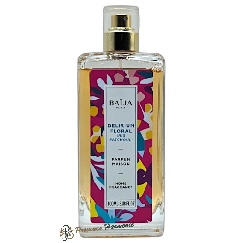 Fragranza per ambienti Iris Patchouli Delirium Floral Baïja
