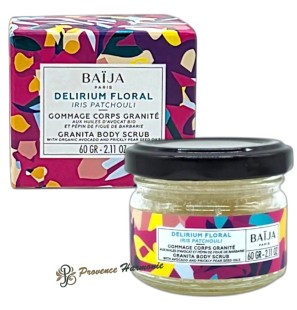 Körperpeeling Iris Patchouli Delirium Floral Baïja – 60 g