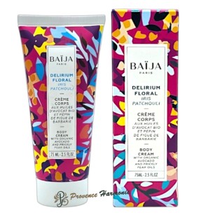 Crema Corpo Iris Patchouli Delirium Floral Baïja – 75 ml