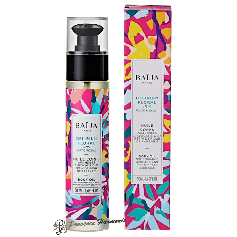 Körperöl Iris Patchouli Delirium Floral Baïja