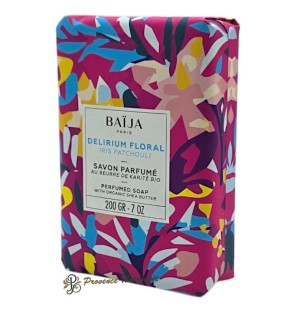 Savon Parfumé Iris Patchouli Délirium Floral Baïja