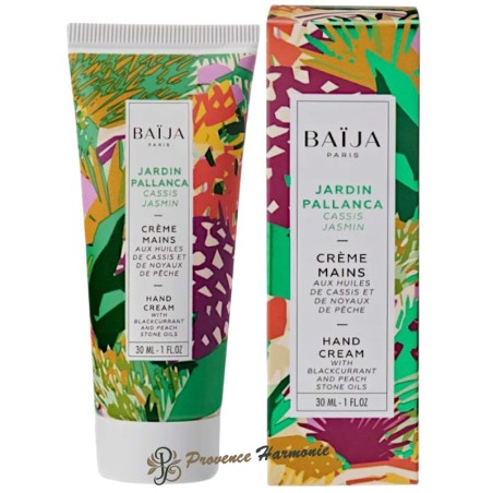 Crema Mani Ribes Nero Gelsomino Jardin Pallanca Baïja