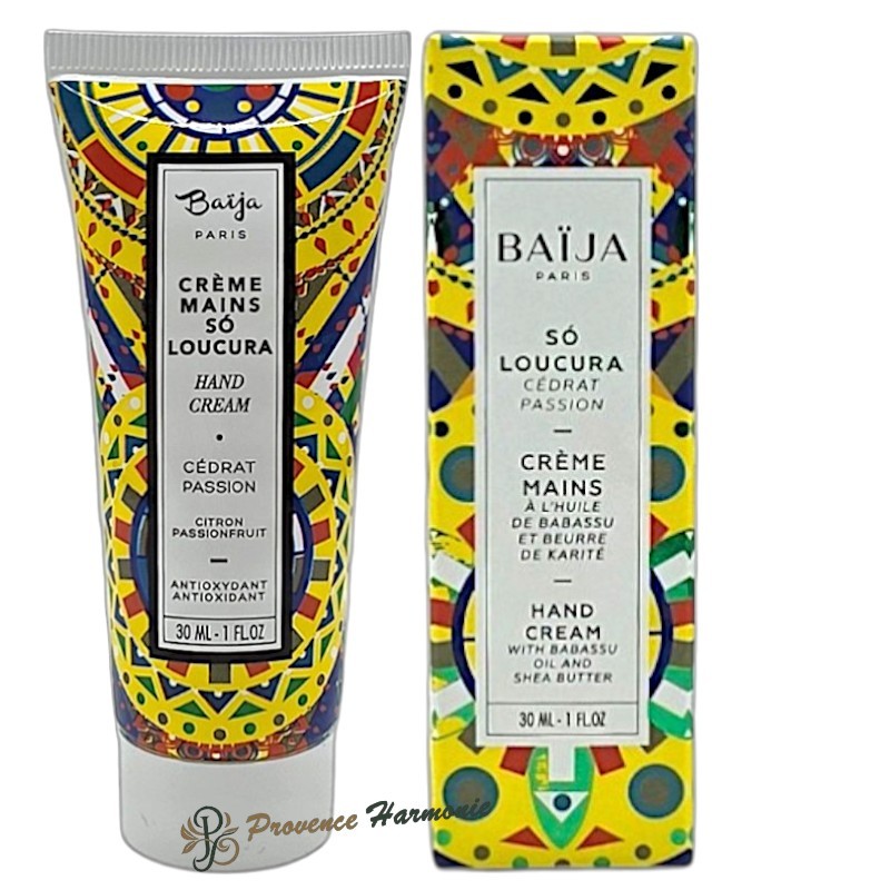 Hand Cream Citron Passion Só Loucura Baïja