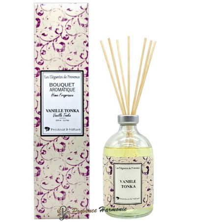 Vanilla Tonka Reed Diffuser Provence et Nature