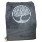 Serviette de Toilette quartz brodée Arbre de Vie