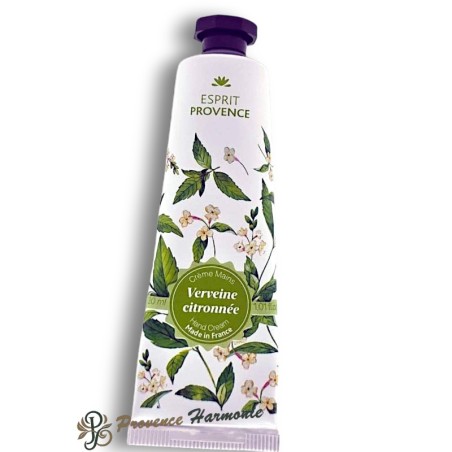Crema de Manos Verbena Cítrica con Aceite de Almendra Dulce 30 ml Esprit Provence