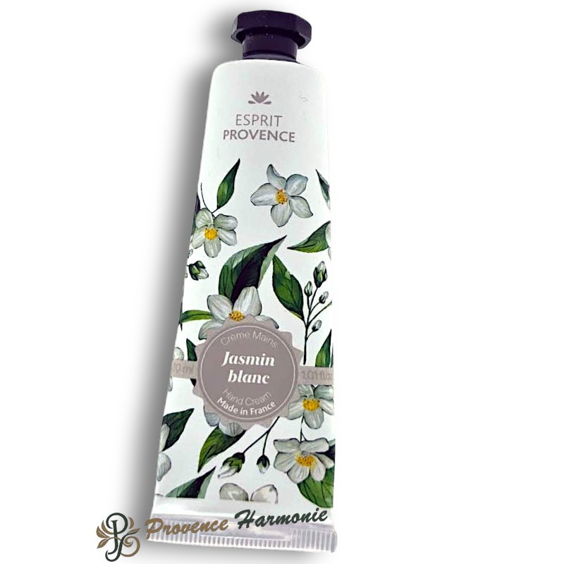 White Jasmine Hand Cream with Sweet Almond Oil 30 ml Esprit Provence White Jasmine Hand Cream with Sweet Almond Oil 30 ml Esprit Provence