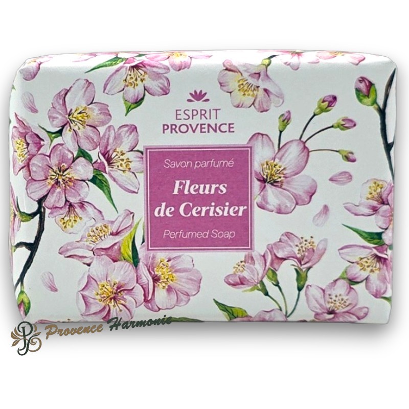 Kirschblütenseife mit Süßmandelöl aus der Provence 140 g Esprit Provence
