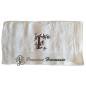 Serviette de toilette brodée lettre F Serviette de toilette brodée lettre F