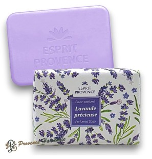 Sapone Lavanda Preziosa con olio di mandorle dolci della Provenza 140 g Esprit Provence