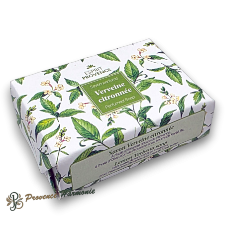 Lemon Verbena Soap with Sweet Almond Oil from Provence 140 g Esprit Provence