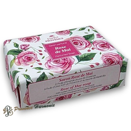 Mairosenseife mit Süßmandelöl aus der Provence 140 g Esprit Provence