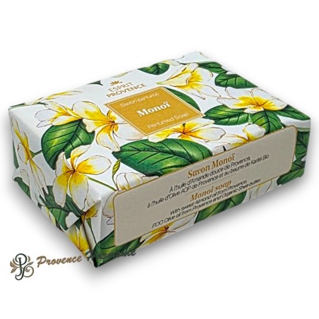 Savon Monoï à l'huile d'amande douce de Provence 140 g Esprit Provence