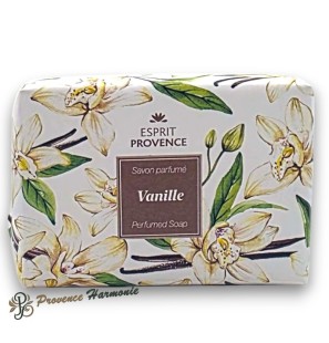 Savon Vanille à l'huile d'amande douce de Provence 140 g Esprit Provence