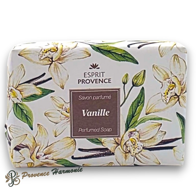 Savon Vanille à l'huile d'amande douce de Provence 140 g Esprit Provence