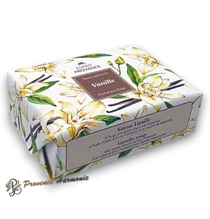 Jabón Vainilla con aceite de almendras dulces de Provenza 140 g Esprit Provence