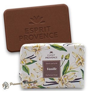 Savon Vanille à l'huile d'amande douce de Provence 140 g Esprit Provence
