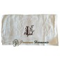 Serviette de toilette brodée lettre L Serviette de toilette brodée lettre L