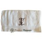 Serviette de Toilette Brodée Lettre T Serviette de Toilette Brodée Lettre T