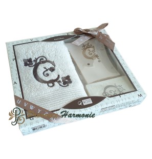 COFFRET CADEAU PERSONNALISÉ INITIALE LETTRE C