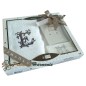 Coffret Cadeau Personnalisé Initiale E, Serviette d’Invité, Porte-Savon, Savon Coffret Cadeau Personnalisé Initiale E, Serviette d’Invité, Porte-Savon, Savon