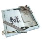 Personalisierte Geschenkbox Initiale M, Gästetuch, Seifenschale, Seife