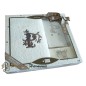 Cofanetto Regalo Personalizzato Iniziale P, Asciugamano Ospiti, Porta Sapone, Sapone