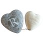 HEART-SHAPED BOX DECO LETTER R AND ITS DONKEY MILK SOAP