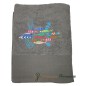 Quartz Bath Towel Embroidered Sardine Dance Quartz Bath Towel Embroidered Sardine Dance