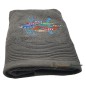 Quartz Bath Towel Embroidered Sardine Dance