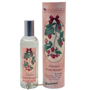 Eau de toilette Fruits Rouges Provence et Nature