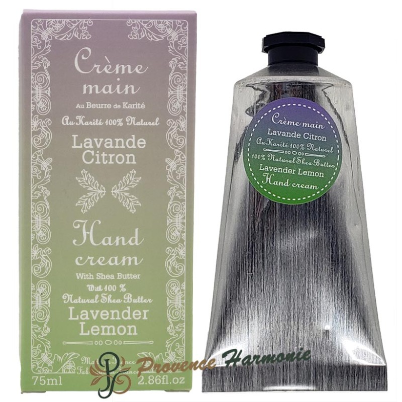 Crema de manos Lavanda Limón 75 ml Un été en Provence