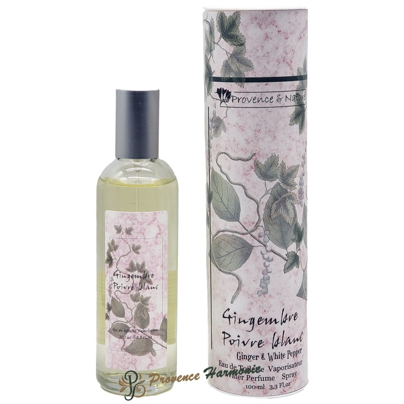 Eau de Toilette Jengibre Pimienta Blanca Provence et Nature 100 ml