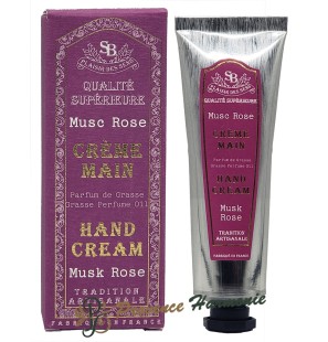 Crema de manos almizcle rosa 30 ml Un été en Provence