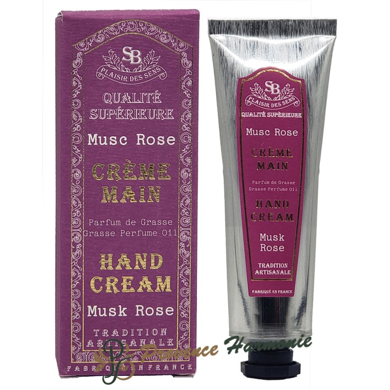 Crema de manos almizcle rosa 30 ml Un été en Provence