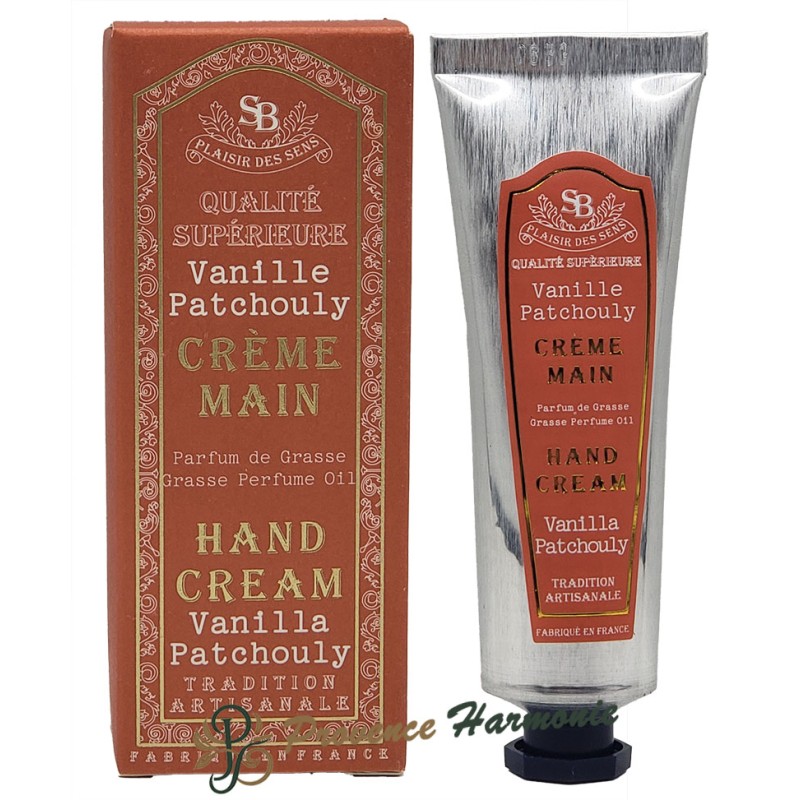 Crema mani alla vaniglia patchouli 30 ml Un été en Provence