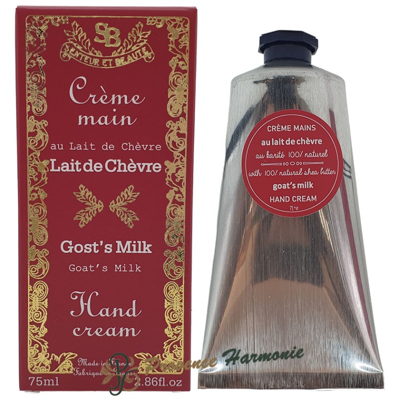 Crème mains au lait de chèvre 75 ml Un été en Provence