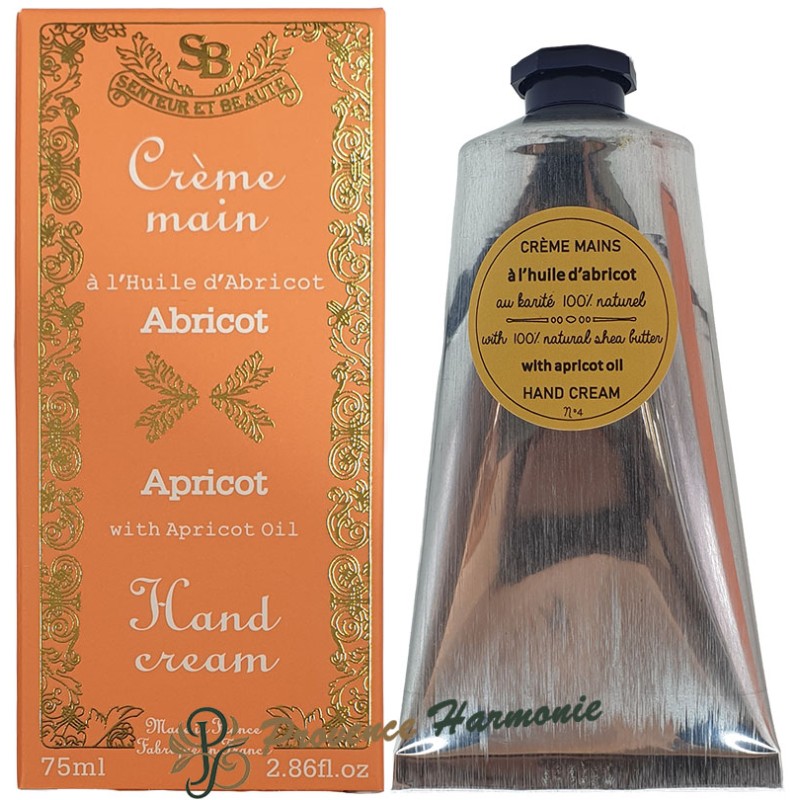 Hand Cream Apricot oil 75 ml Un été en Provence