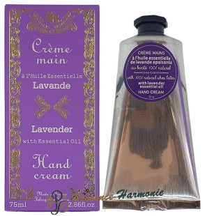 Crema de manos con aceite esencial de lavanda 75 ml Un été en Provence