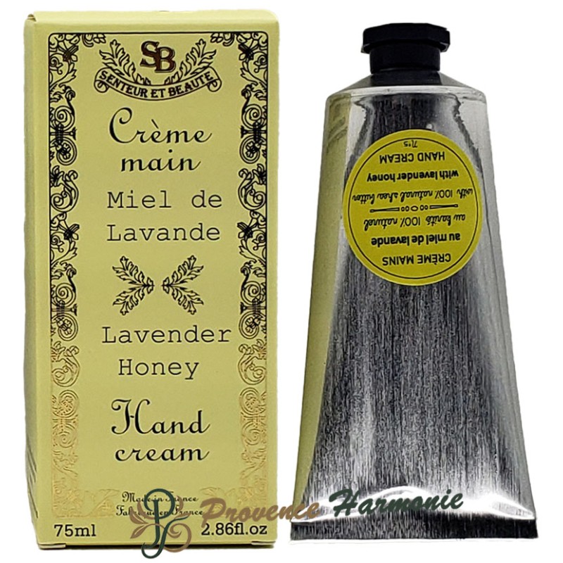 Crema de manos con miel de lavanda 75 ml Un été en Provence