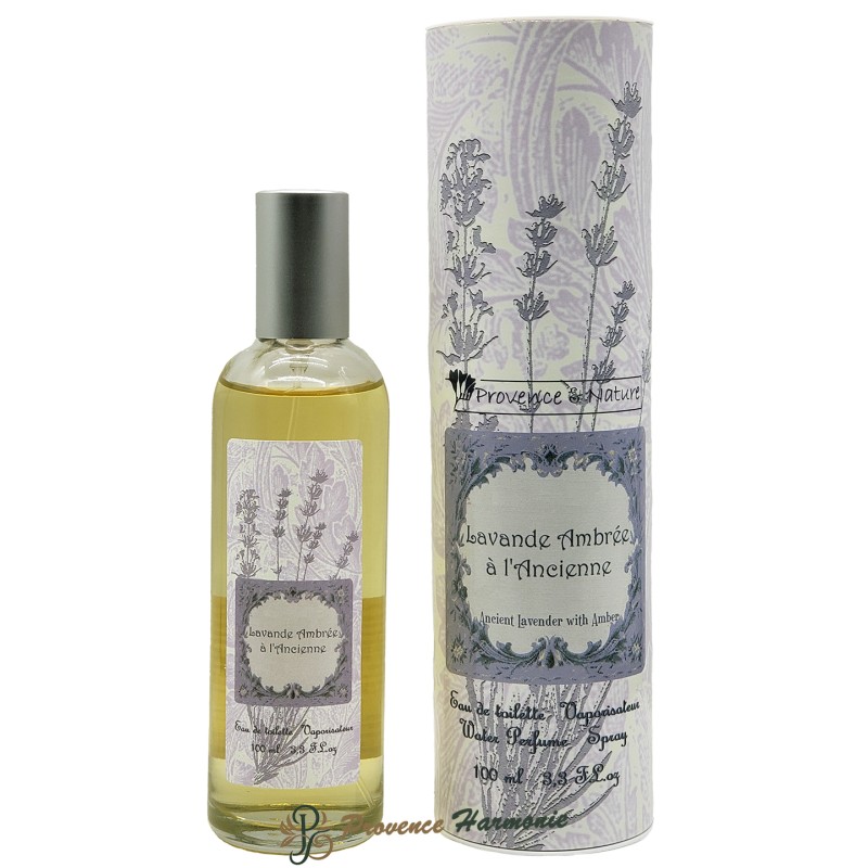 Eau de toilette Lavande Ambrée Provence et Nature 100 ml