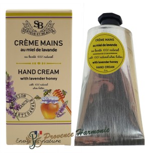 Crema de manos con miel de lavanda 75 ml Un été en Provence Envie de Nature