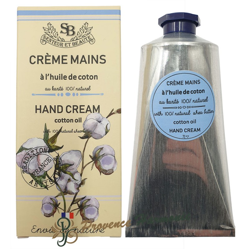 Hand cream with cottonseed oil 75 ml Un été en Provence Envie de Nature