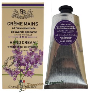 Crema de manos con aceite esencial de lavanda 75 ml Un été en Provence Envie de Nature