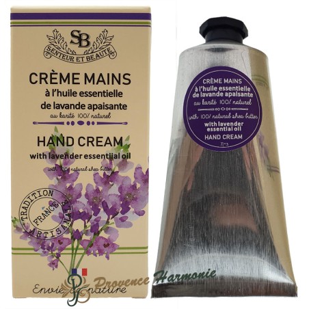 Crema de manos con aceite esencial de lavanda 75 ml Un été en Provence Envie de Nature