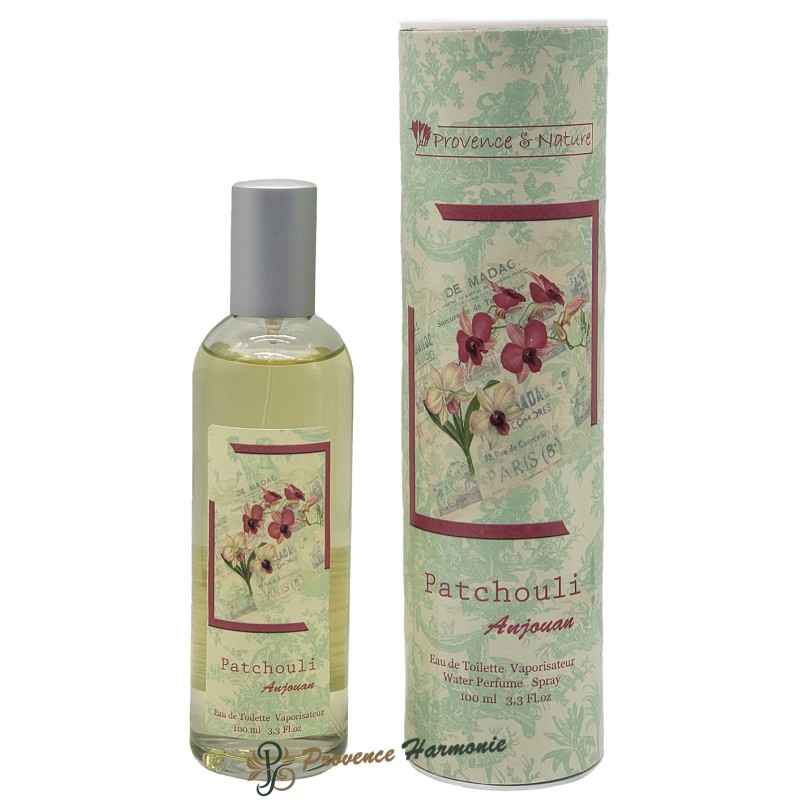 Eau de Toilette Pachulí Anjouan Provence et Nature 100 ml