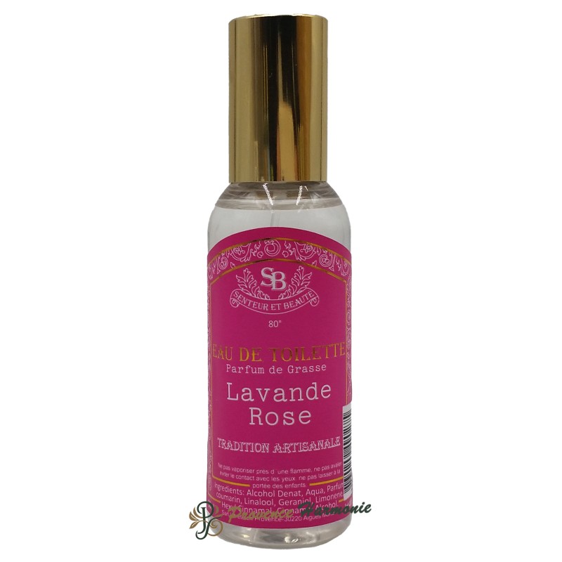 Eau de toilette Lavande Rose 50 ml Un été en Provence