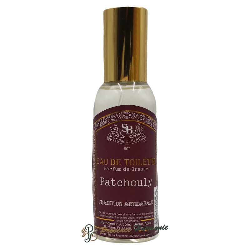 Eau de toilette Patchouli 50 ml Un été en Provence